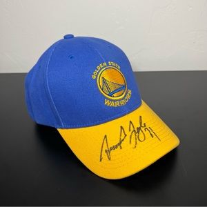 AUTOGRAPHED Golden State Warriors Adonal Foyle Rare Hat Collectors Item NEW